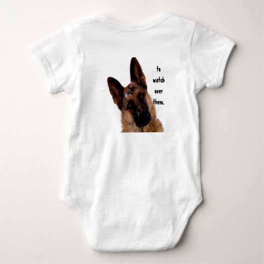 Duitse herder romper (Achterkant)