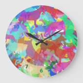 Duitse herder rond grote klok (Voorkant)