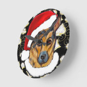 DUITSE HERDER RONDE KLOK (Hoek)