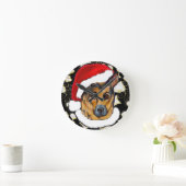 DUITSE HERDER RONDE KLOK (Huis)