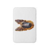 Duitse herder schattig puppy hond badmat (Voorkant Verticaal)