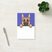 Duitse Herder Schattigee GSD Puppy Hondenliefhebbe Post-it® Notes (Kantoor)