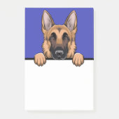Duitse Herder Schattigee GSD Puppy Hondenliefhebbe Post-it® Notes (Voorkant)