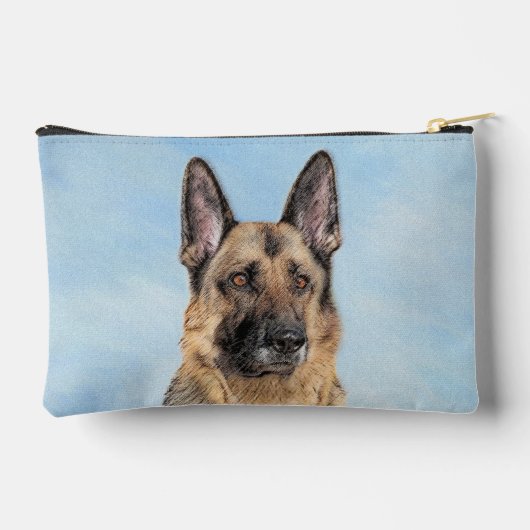 Duitse Herder Schilderen Tan Schattigee Originele  Etui (Achterkant)