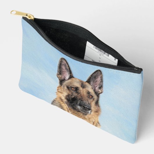 Duitse Herder Schilderen Tan Schattigee Originele  Etui (Open)