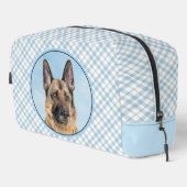 Duitse Herder Schilderen Tan Schattigee Originele  Toilettasje (Rechterhoek)