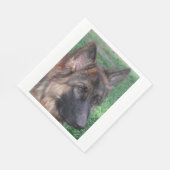 duitse herder servet (Hoek)
