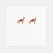 Duitse Herder Servet (Voorkant)