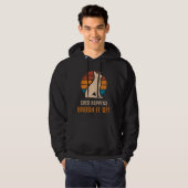 Duitse Herder Shed Happens Dog Grappig Hoodie (Voorkant volledig)