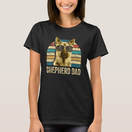 -Duitse herder Shepherd T-shirt (Voorkant)
