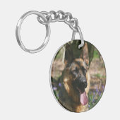 Duitse herder sleutelhanger (Voorkant Links)