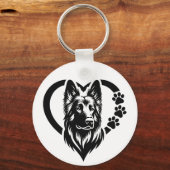 Duitse Herder Sleutelhanger (Voorkant)