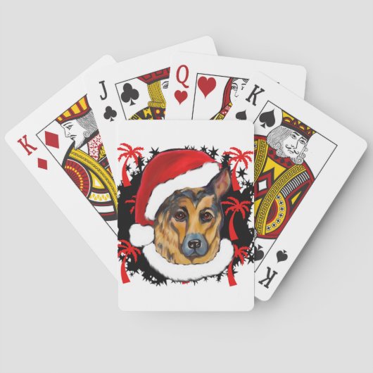 DUITSE HERDER SPEELKAARTEN (Achterkant)