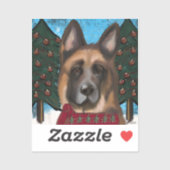 Duitse Herder  Sticker (Vel)