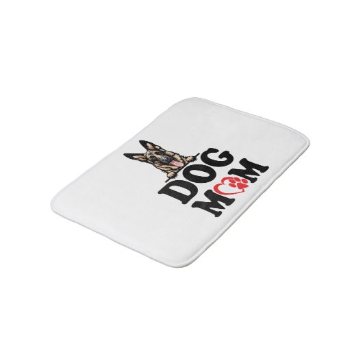 Duitse Herder Stickers - Duitse Herder Hond Moeder Badmat (Gekanteld)