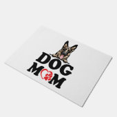 Duitse Herder Stickers - Duitse Herder Hond Moeder Deurmat (Schuin)