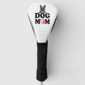 Duitse Herder Stickers - Duitse Herder Hond Moeder Golfheadcover (Voorkant)