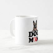 Duitse Herder Stickers - Duitse Herder Hond Moeder Koffiemok (Voorkant links)