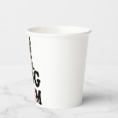 Duitse Herder Stickers - Duitse Herder Hond Moeder Papieren Bekers (Links)