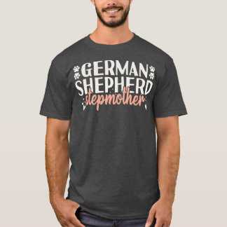 Duitse herder stiefmoeder cadeau t-shirt