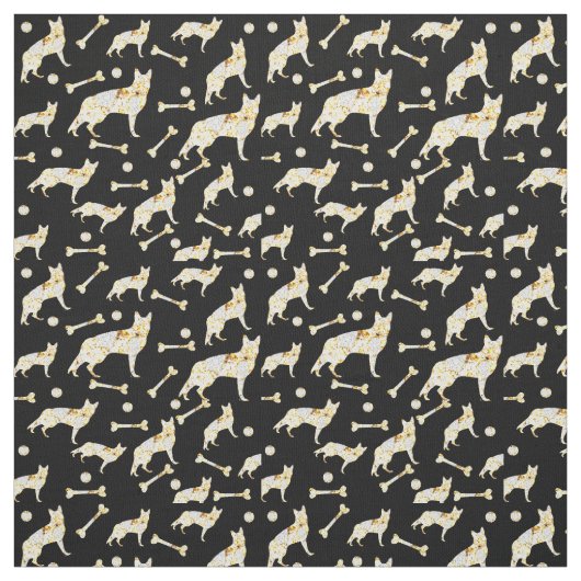 Duitse Herder Stof (Swatch)