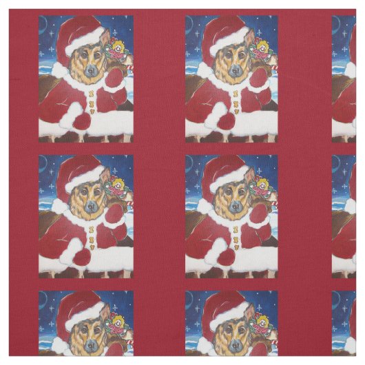 Duitse Herder Stof (Swatch)