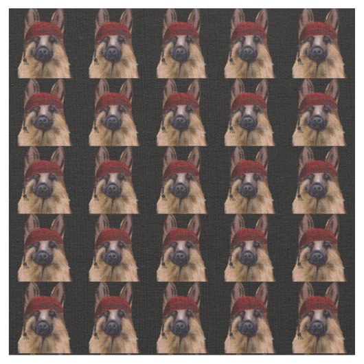 Duitse Herder Stof (Close Up)