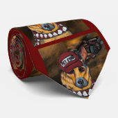 Duitse Herder Stropdas (Opgerold)