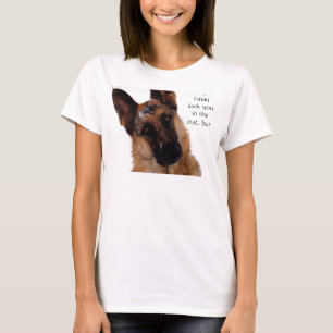 Duitse herder t-shirt