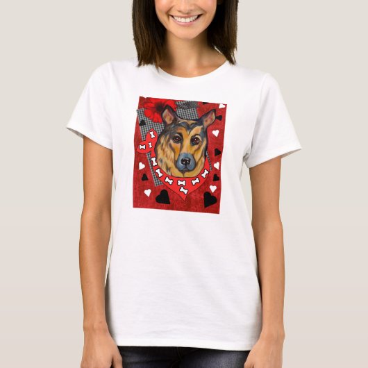 DUITSE HERDER T-SHIRT (Voorkant)