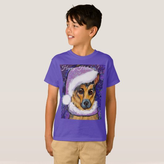 DUITSE HERDER T-SHIRT (Voorkant volledig)