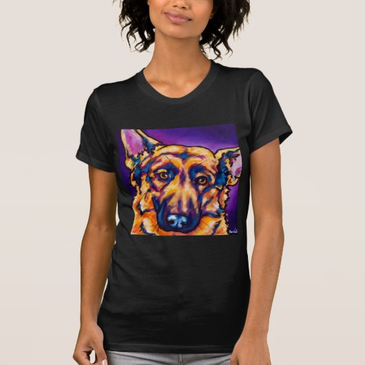 Duitse herder t-shirt (Voorkant)