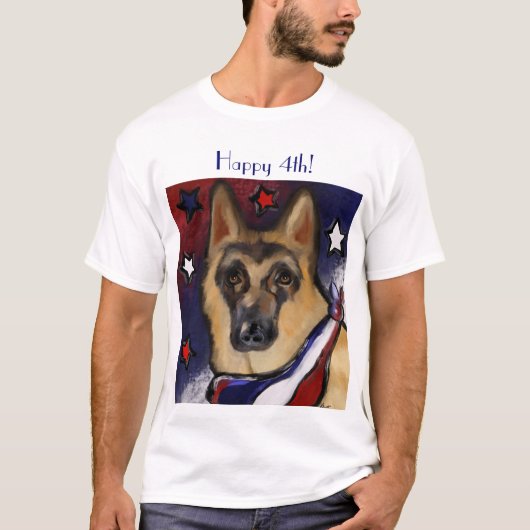 DUITSE HERDER T-SHIRT (Voorkant)