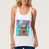Duitse Herder  Tanktop (Voorkant)