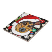 DUITSE HERDER TEGELTJE (Zijkant)