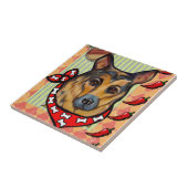 DUITSE HERDER TEGELTJE (Zijkant)