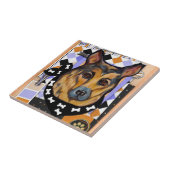 DUITSE HERDER TEGELTJE (Zijkant)