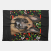 DUITSE HERDER        THEEDOEK (Horizontaal)