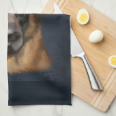 DUITSE HERDER     THEEDOEK (Quarter Fold)