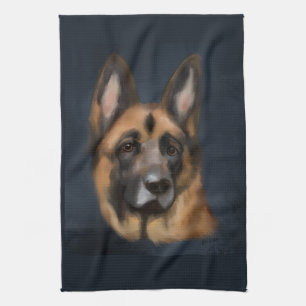 DUITSE HERDER     THEEDOEK