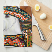 Duitse Herder        Theedoek (Quarter Fold)