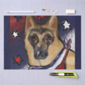 DUITSE HERDER TISSUEPAPIER (Craft)