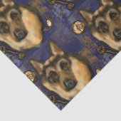 Duitse Herder   Tissuepapier (Detail)