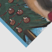 Duitse herder tissuepapier (Detail)