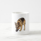 Duitse herder Tracking Koffiemok (Center)