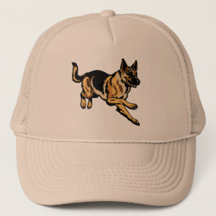 Duitse herder trucker pet