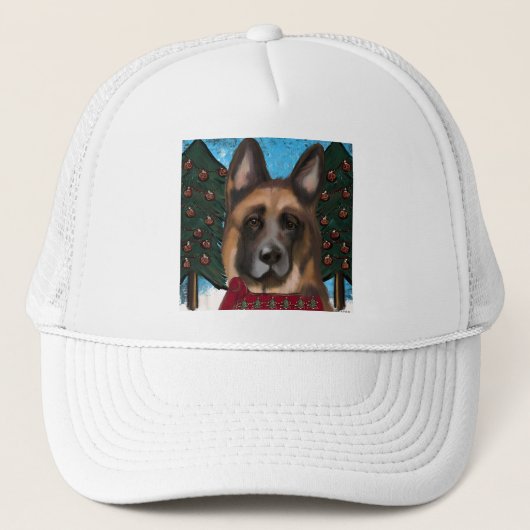 Duitse Herder  Trucker Pet (Voorkant)