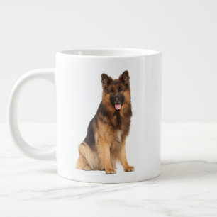 Duitse Herder, tumbler wrap straight design, hond Grote Koffiekop