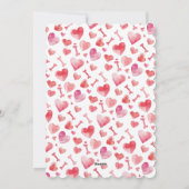 Duitse herder Valentijnsdag Je bent Pawfect schatt Feestdagenkaart (Achterkant)