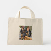 Duitse herder van Shirley Taylor Mini Canvas tas (Achterkant)
